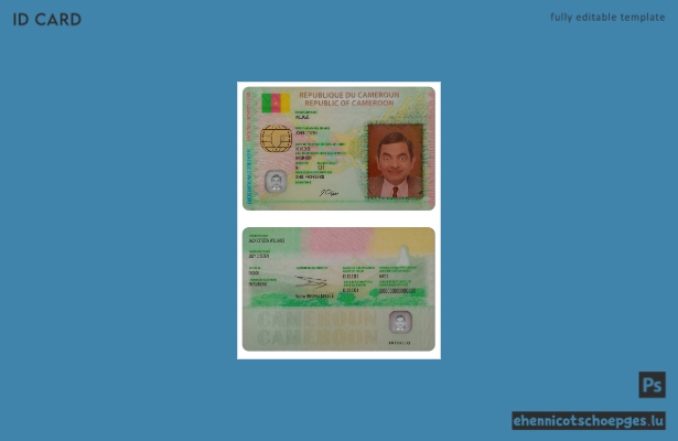 Beispielansicht des Ausweises von Kamerun